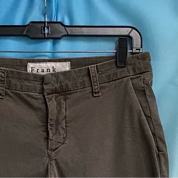 Frank & Eileen WICKLOW The Italian Chino Performance Twill Size: 4 CHOCOLATE - Picture 3 of 16